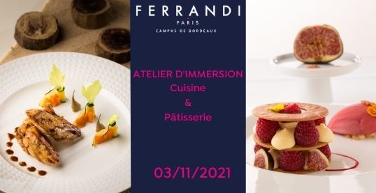 atelier immersion Ferrandi Paris Campus de Bordeaux