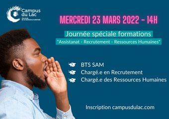 23 mars : Journée spéciale formations RH, assistanat et recrutement
