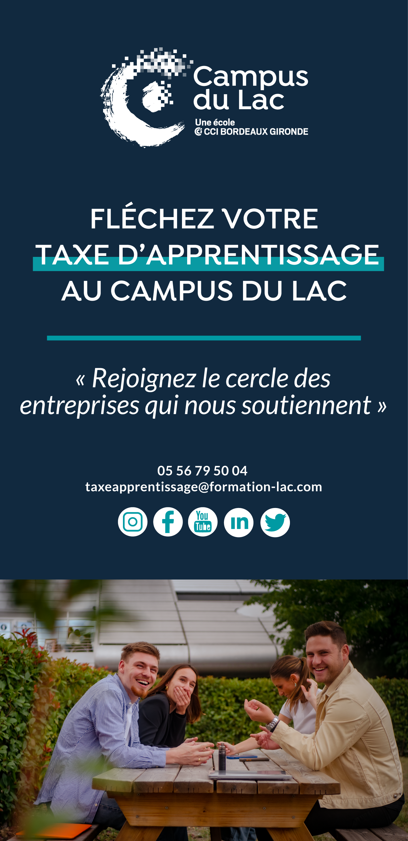 visuel taxe d'apprentissage 2023