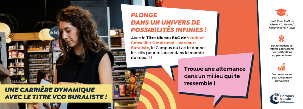 Une carrière dynamique avec le titre Vendeur Commercial parcours buraliste