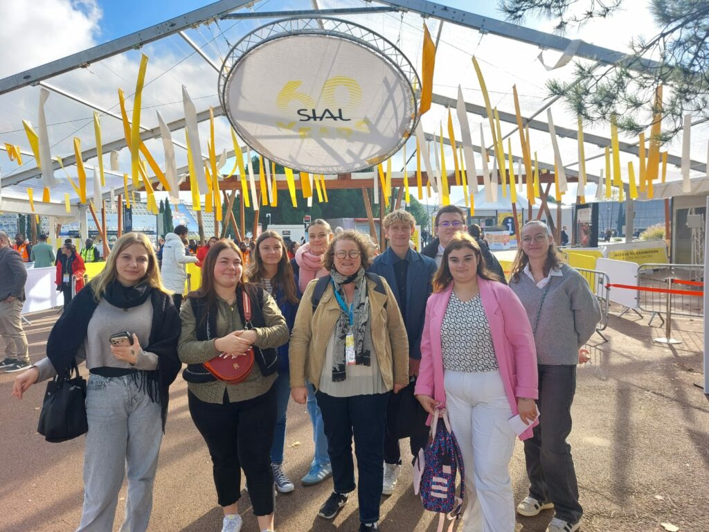 visite du SIAL de paris pour les etudiants du campus du lac