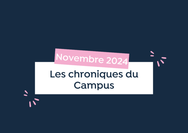 couverture des chroniques du campus du lac edition novembre 2024