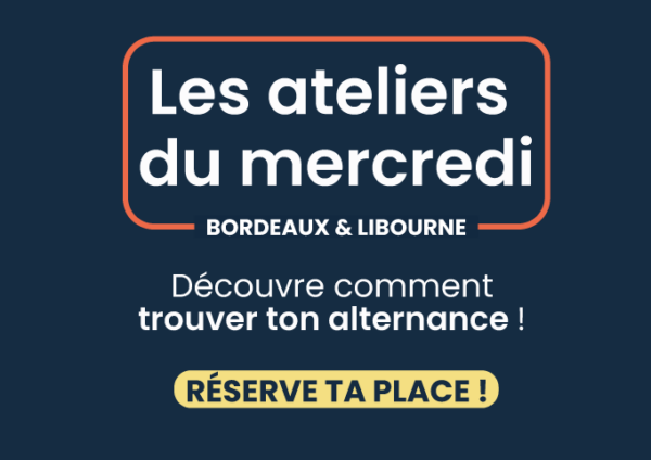 invitation aux ateliers coachings du mercredi au campus du lac pour trouver ton alternance