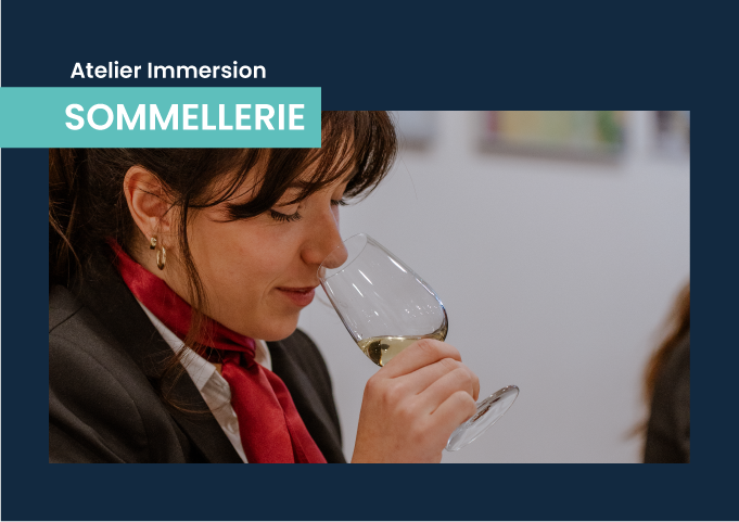 étudiante en certificat de spécialisation sommellerie au campus du lac
