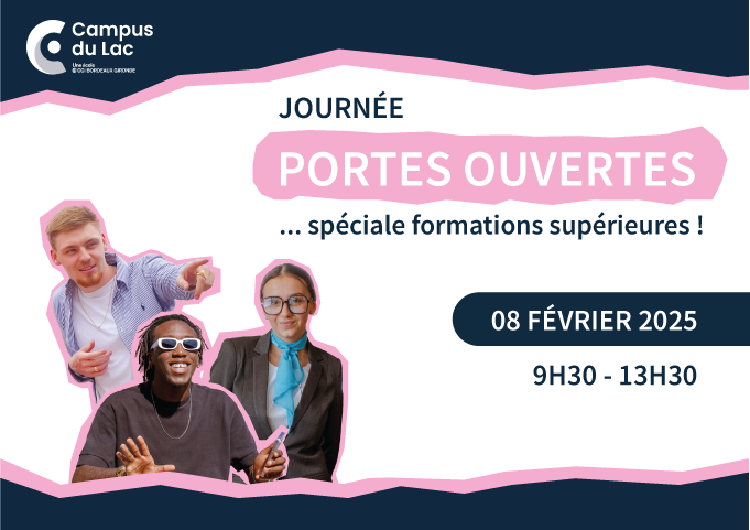 invitation JPO campus du lac 08-02-2025