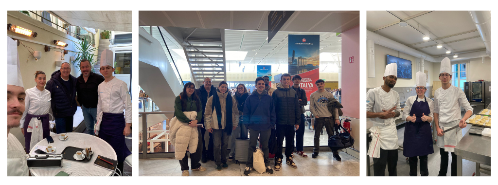 Etudiants du campus du lac en mobilite a florence en janvier 2025