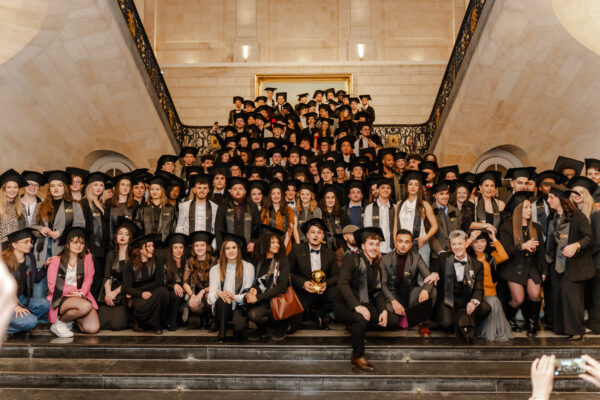 Remise des diplômes 2024 du campus du lac au Palais de la Bourse CCI Bordeaux Gironde