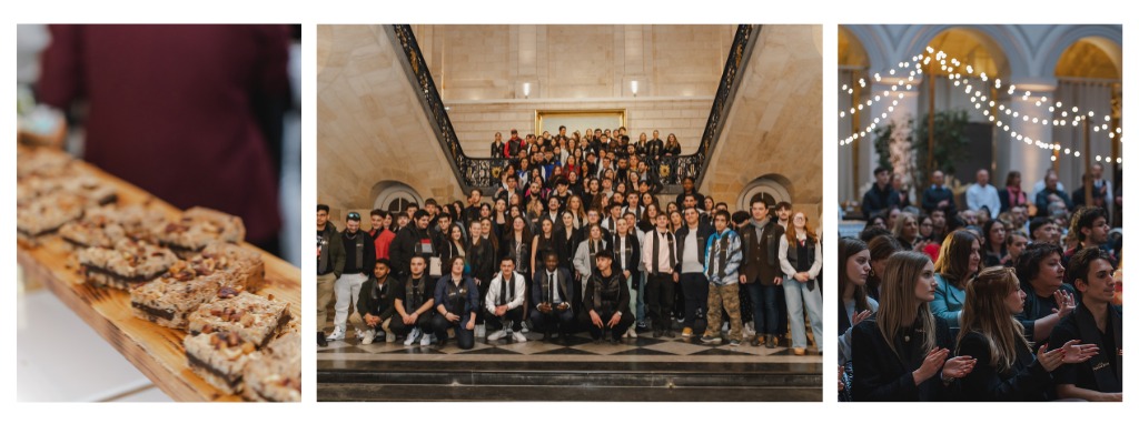 remise des diplomes 2024 du campus du lac au palais de la bourse