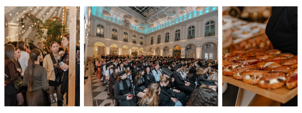 remise des diplomes post bac du campus du lac au palais de la bourse