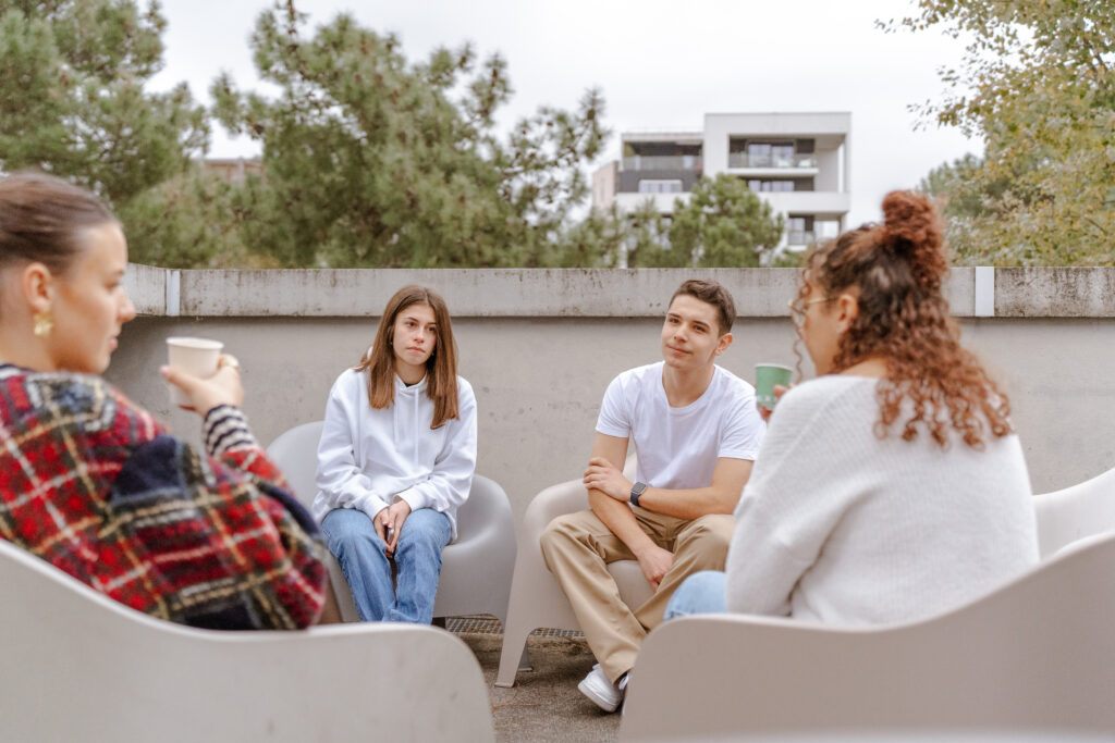 etudiants du campus du lac