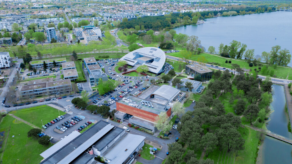 campus du lac vue drone