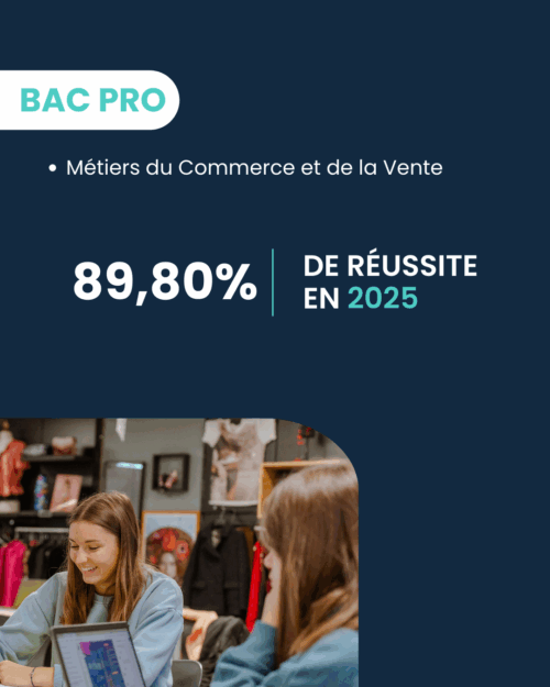 Taux de réussite campus du lac bac pro 2025