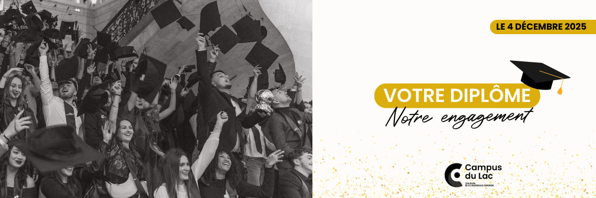 Invitation remise des diplômes du campus du lac pour les promos 2025
