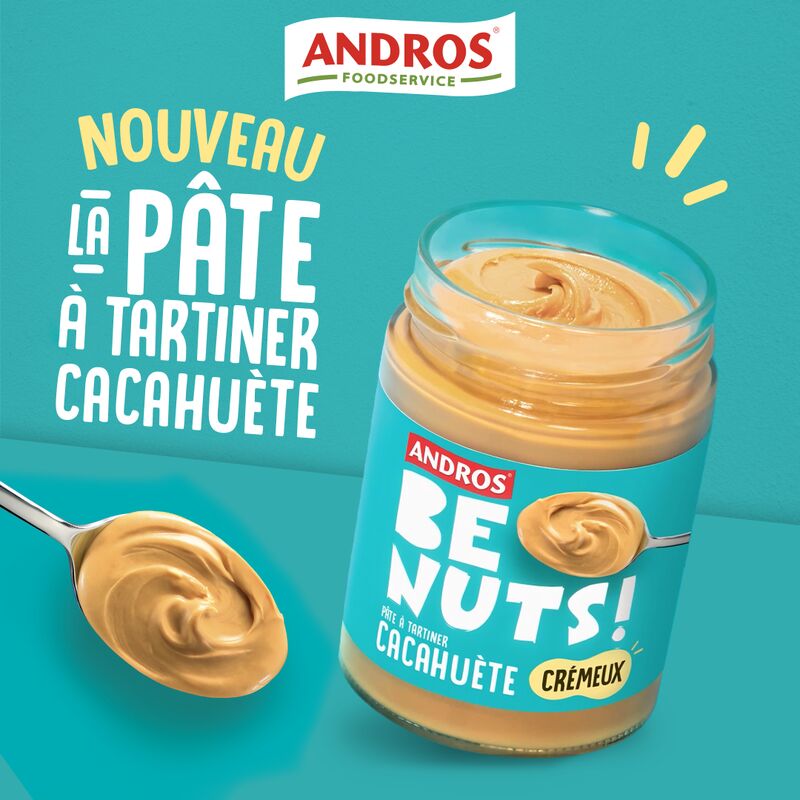 andros partenaire du campus du lac vient faire sa dégustation de pate à tartiner pour les étudiants
