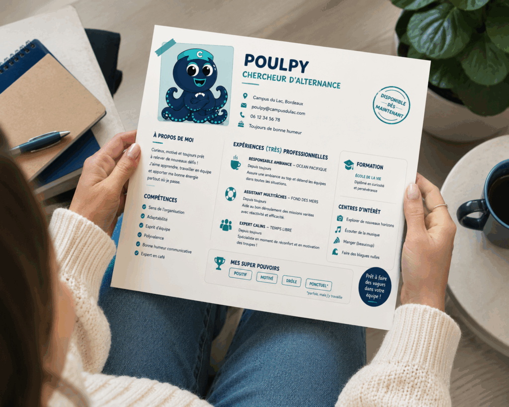 POULPY CV ALTERNANCE CAMPUS DU LAC