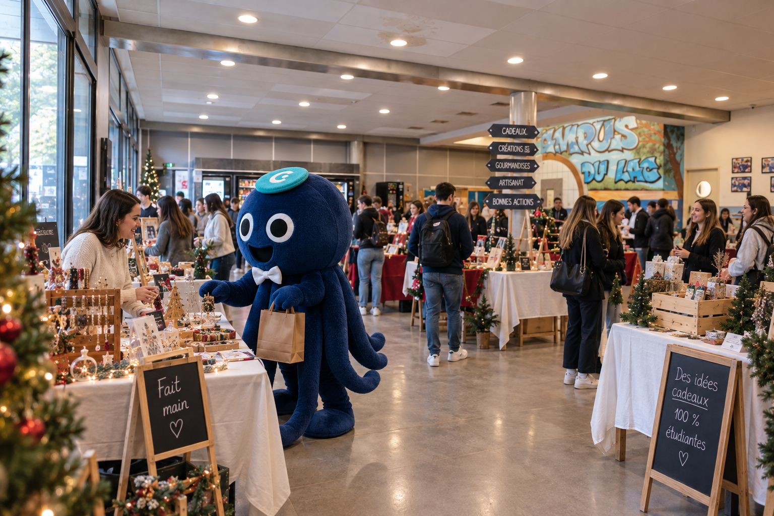 marche de noel campus du lac bordeaux 2026