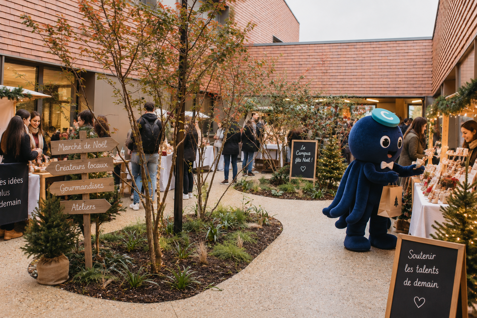 marche de noel campus du lac libourne 2026