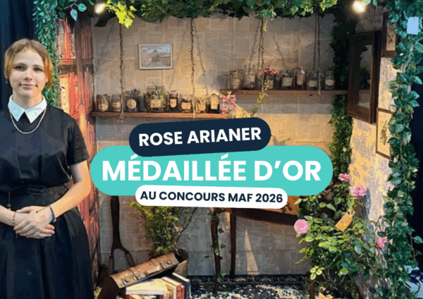 Rose Arianer apprentie du campus du lac médaillée d'or au concours MAF 2026